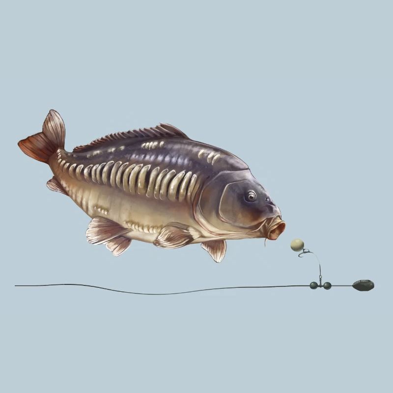 Conception du gréement de pêche Mirror Carp Chod