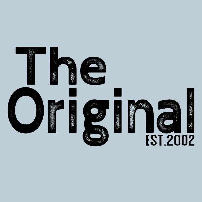 L’original Est. 2002 – Design parent amusant
