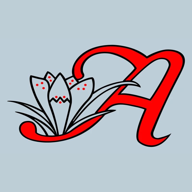 Letter A Initial