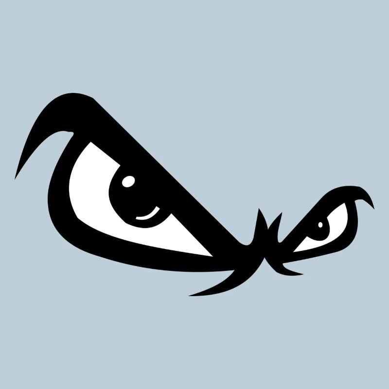 Evil look