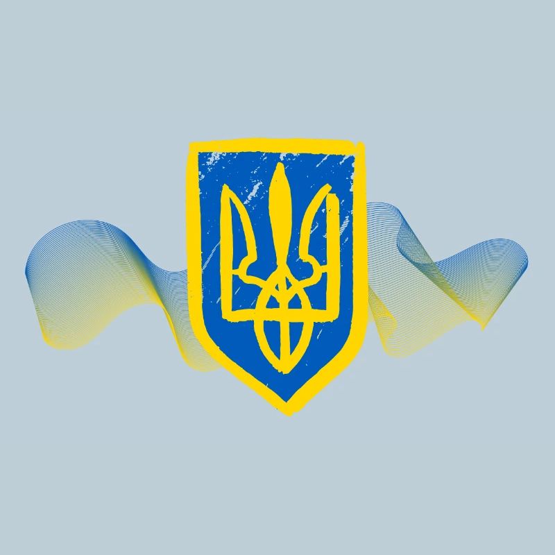 Ukrainian Trident Emblem Design