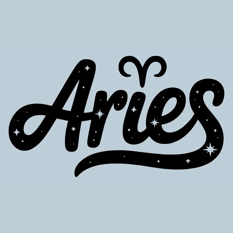 Aries - Zodiac Sign Design