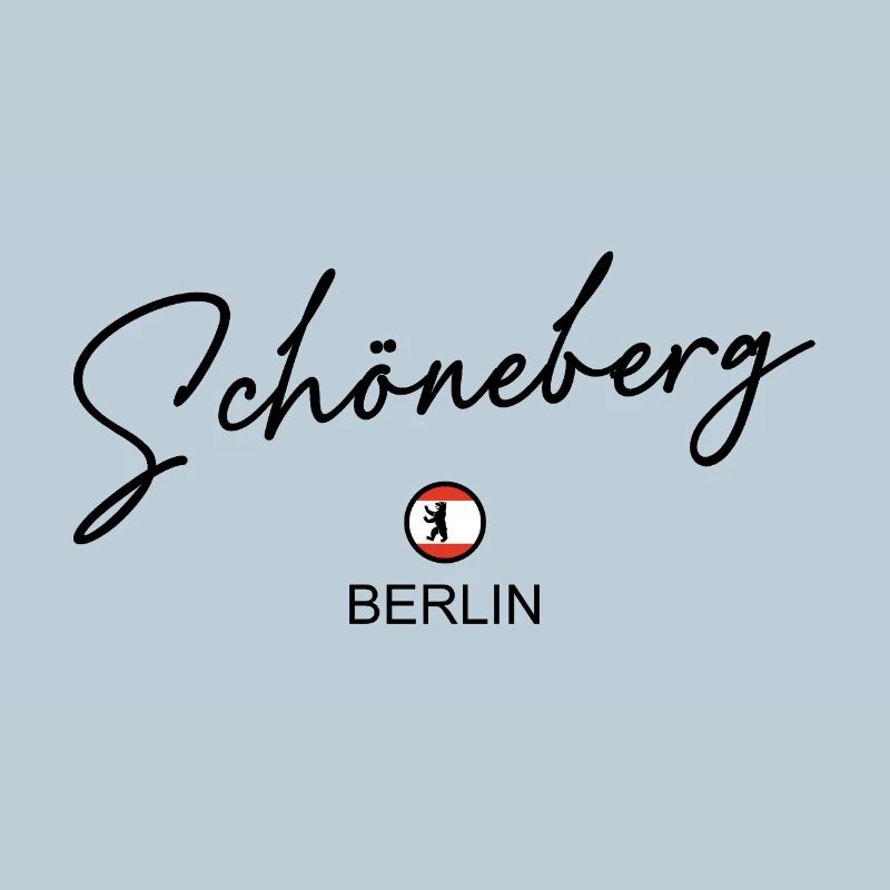 Schöneberg - Berlin Flag - Berlin Bear