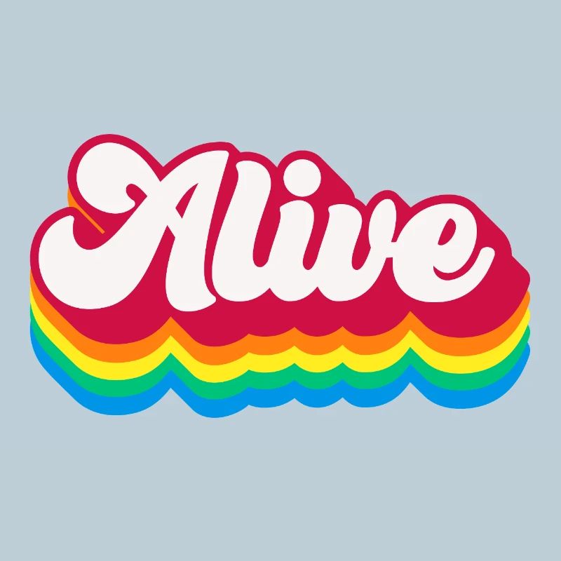 Alive – Retro Rainbow 70s