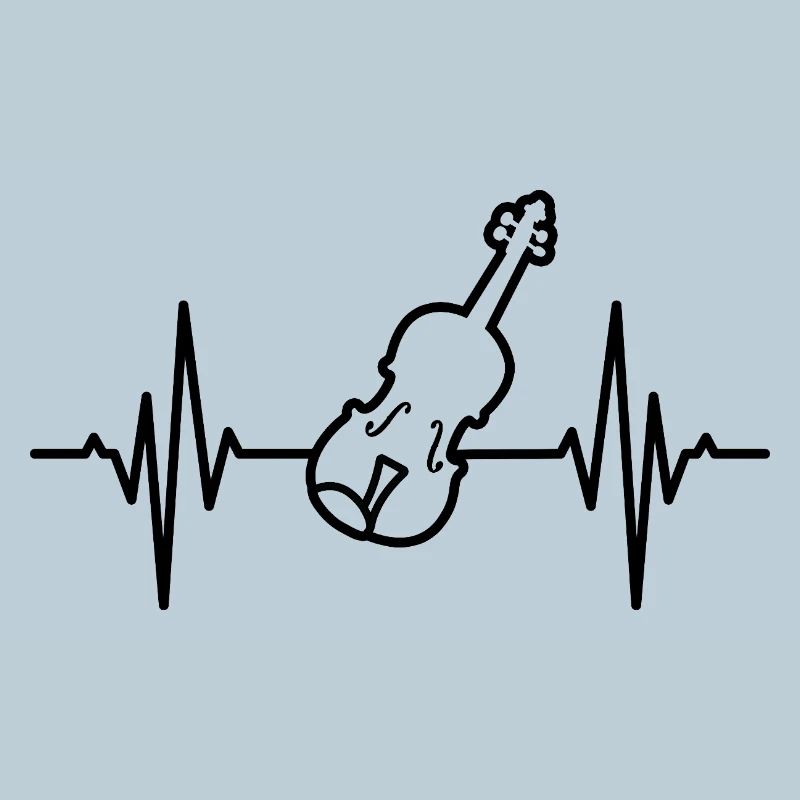 Violin ECG Heartbeat