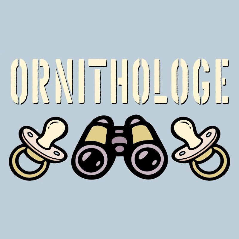 Ornithologist Dad - Announcing Baby
