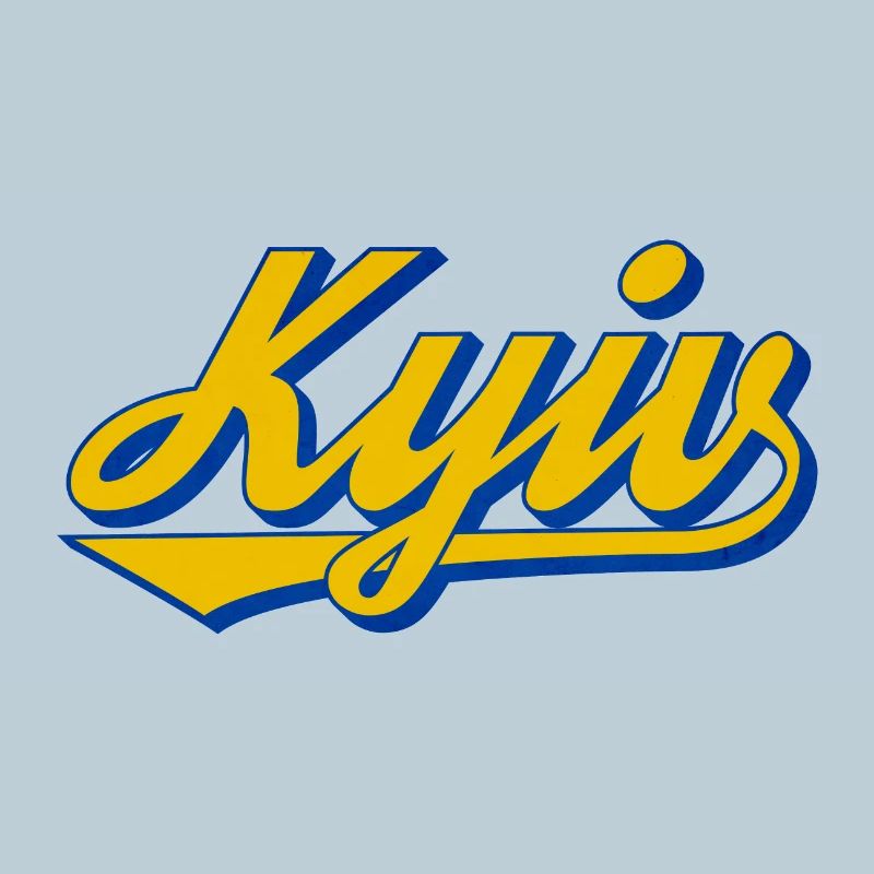 Kyiv Lettering Look rétro