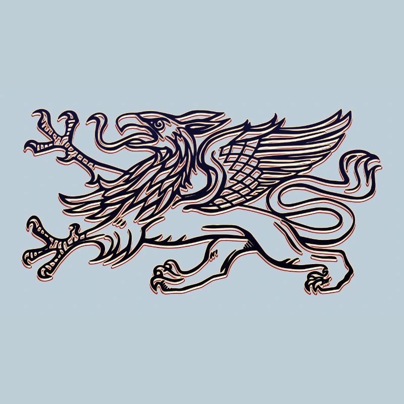 Le griffon de Rostock en 3D