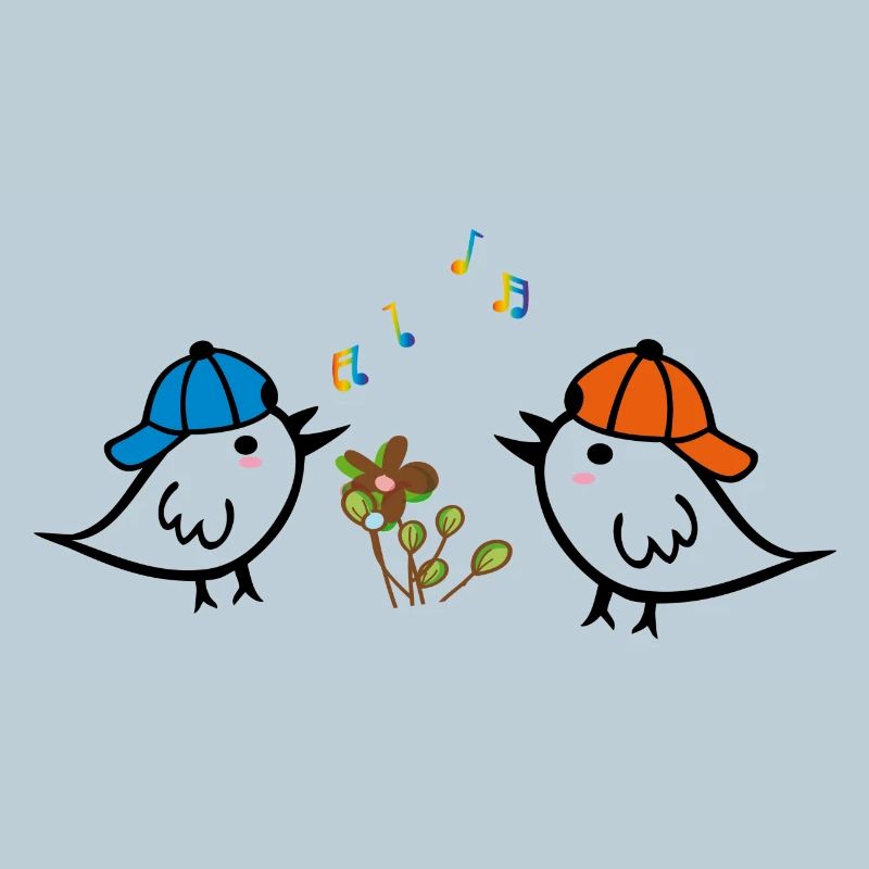 Spring, Sparrows