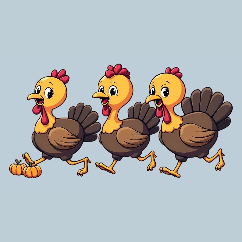 Bébé dinde de Thanksgiving