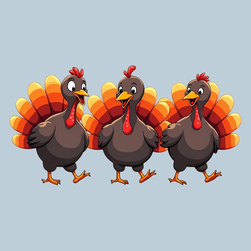 Bébé dinde de Thanksgiving