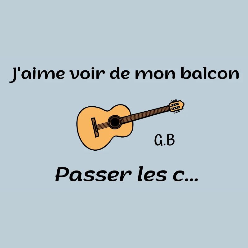 J'aime voir de mon Balcon passer les c...