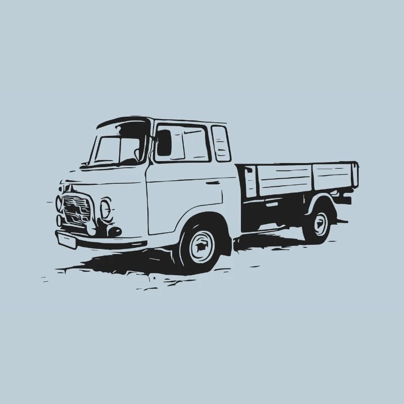 Barkas Flatbed Flatbed Truck