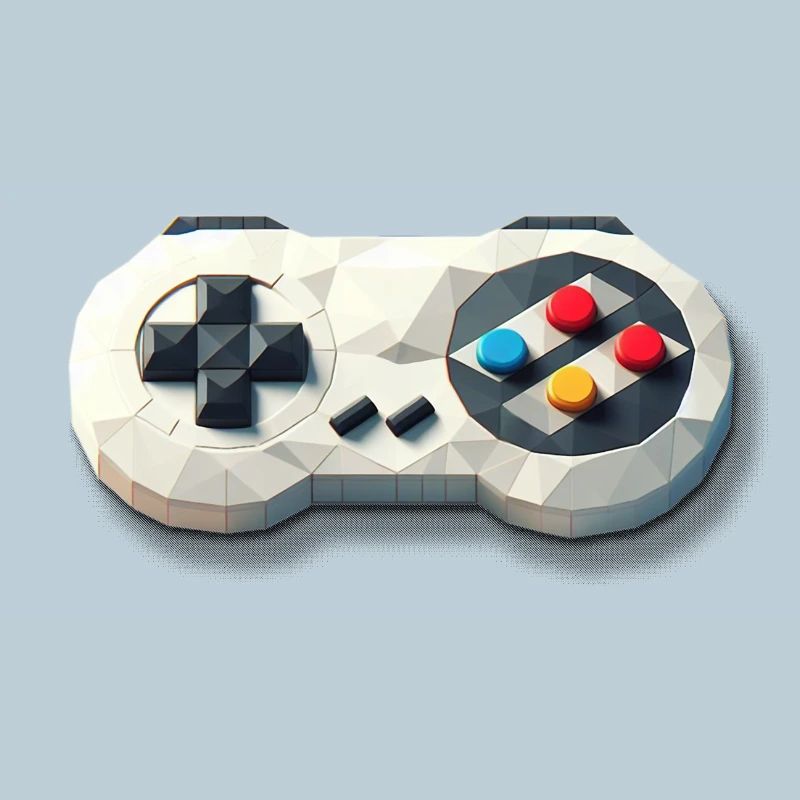 Retro Controller 16 Bit Gaming Nostalgie