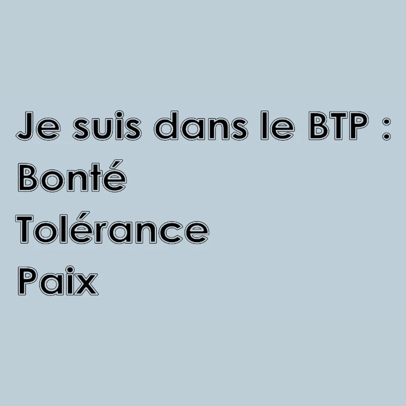 Je suis dans le BTP