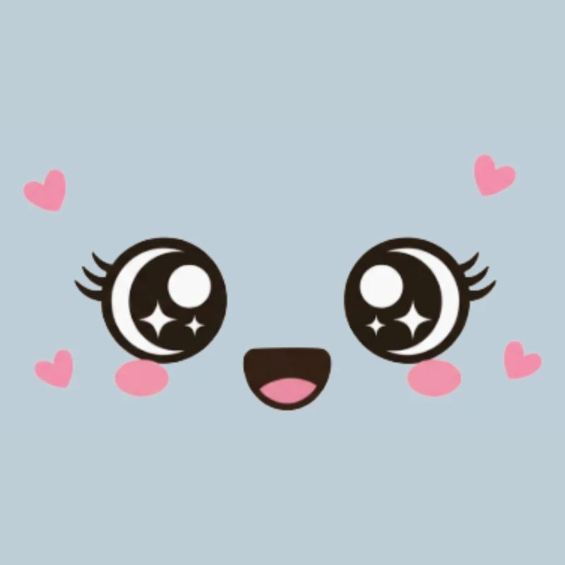 Kawaii Yeux mignons