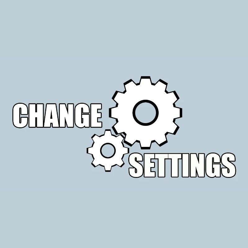 CHANGE SETTINGS