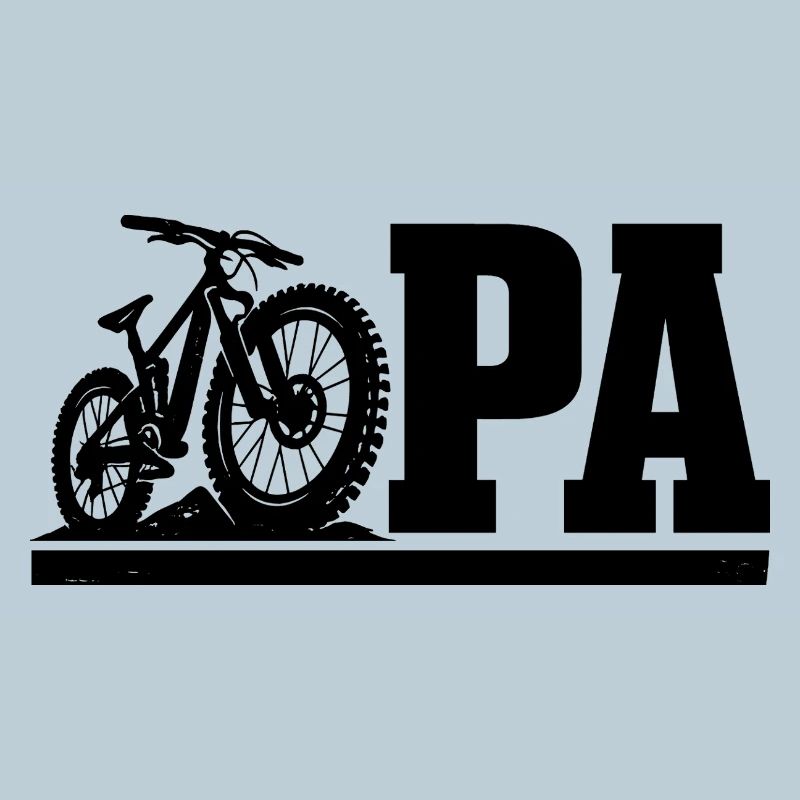 Biker Opa Motorrad Geschenk Lustig