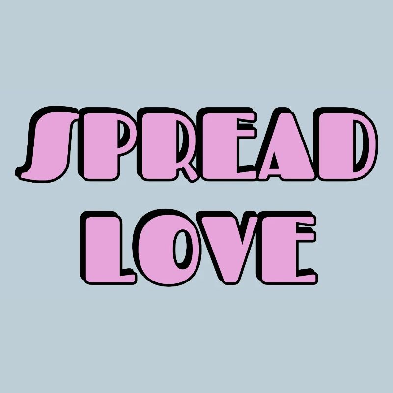 Spread Love Typography
