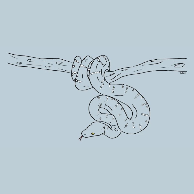 Snake (b&w)