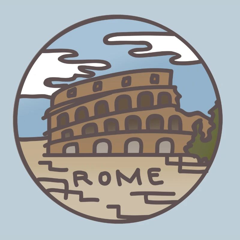 Rome (Italy) Illustration