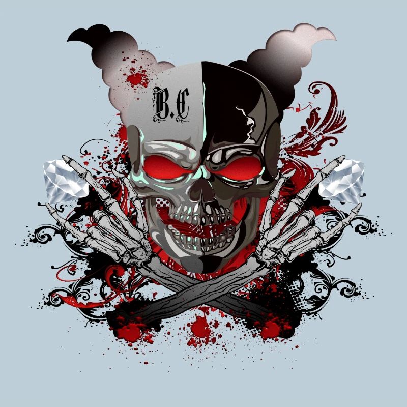 Diamanten Skull
