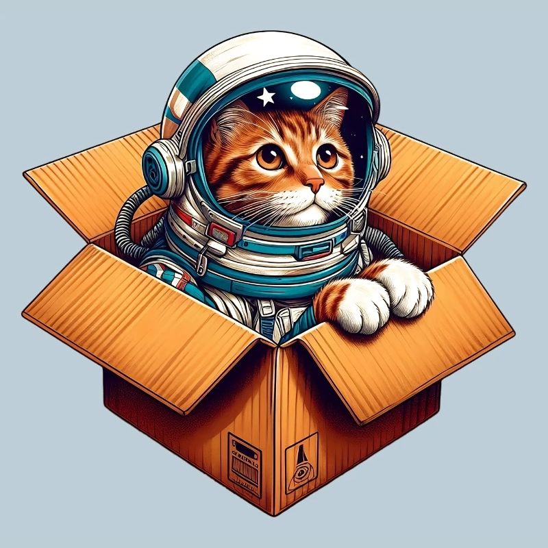 Astronaut Cat