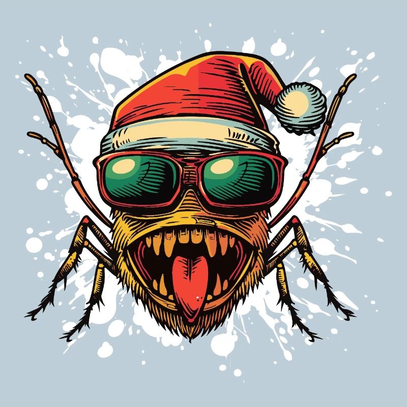 Fourmi Noël Drôle