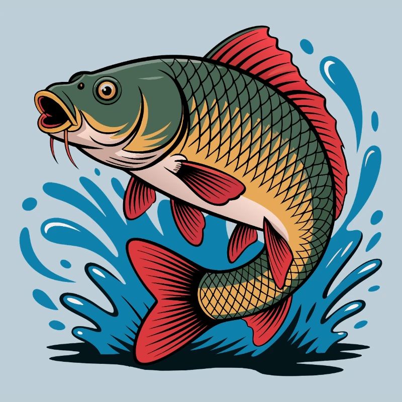 Jumping Carp