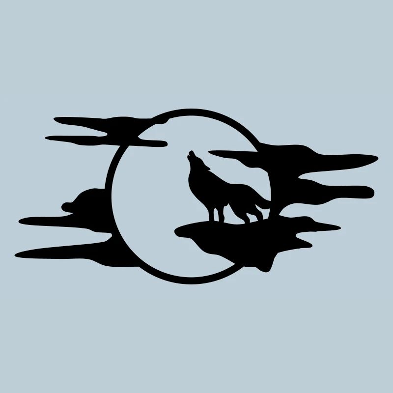 Der schwarze Wolf
