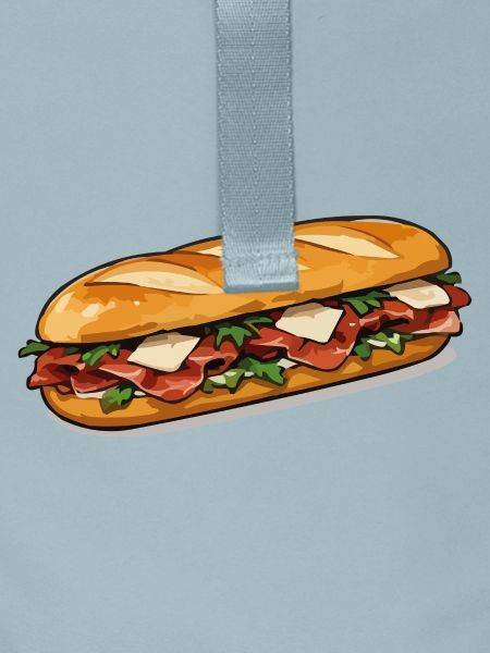 Knuspriger HotDog Comicstil