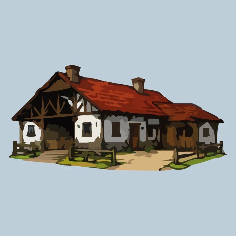 Rustic farm