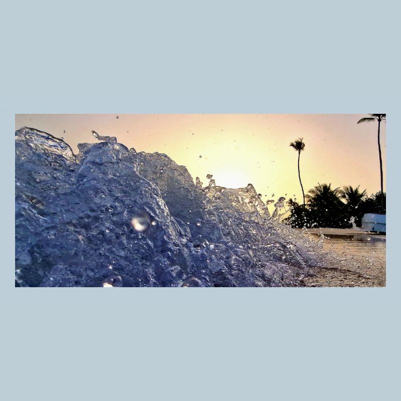 Vague de Plage Nocturne