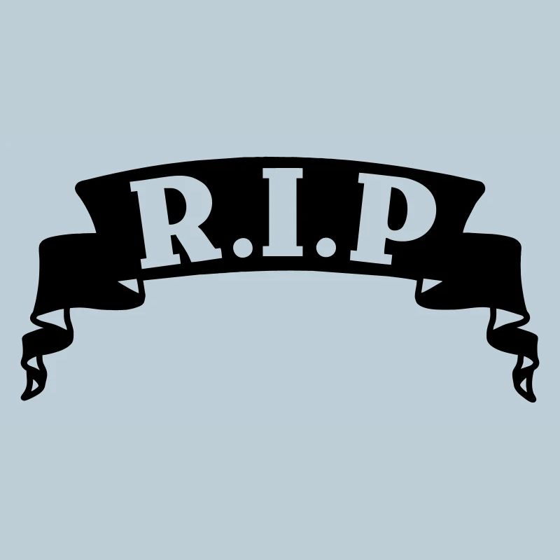 Bannière RIP du ruban