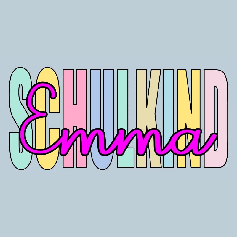 Schulkind Mädchen Emma Name