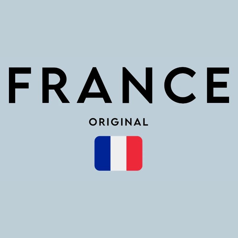 French pride, minimalist sleek design