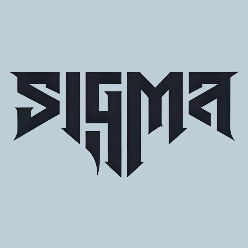 Sigma Glyphs in Tough Typography
