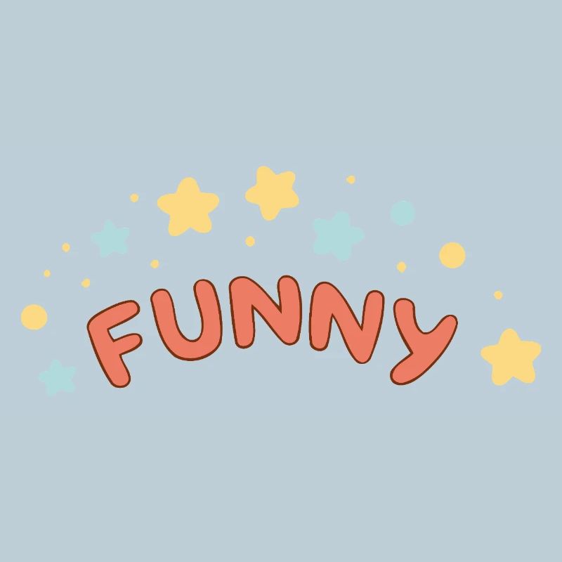 FUNNY Pastel Stars