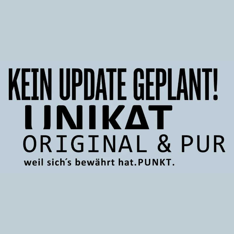 No update planned!