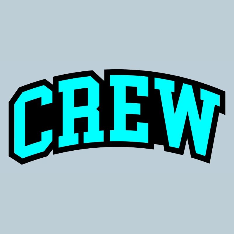 Crew lettering