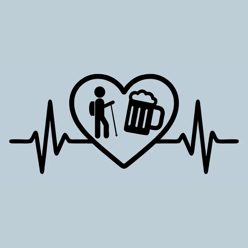 Heart Camping Beer