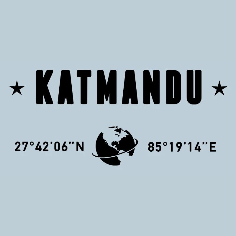 Kathmandu Nepal Coordinates Planet Earth