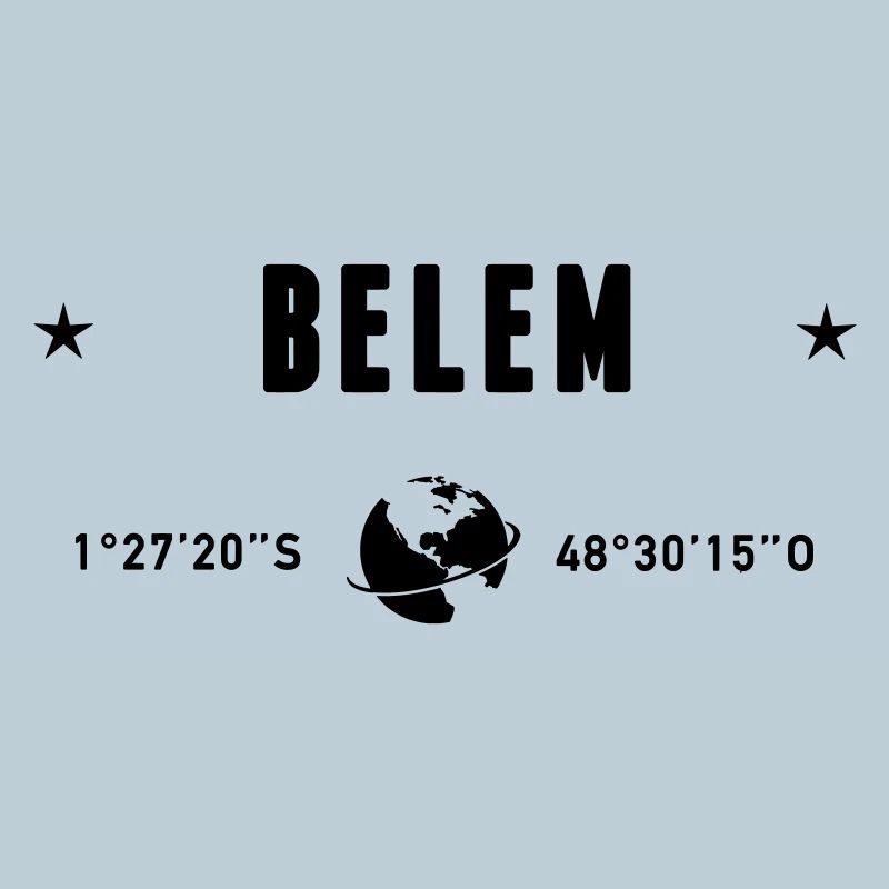 Belem Brazil Coordinates Gps Globe