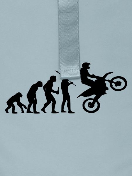 Evolution Affe zu Motocross