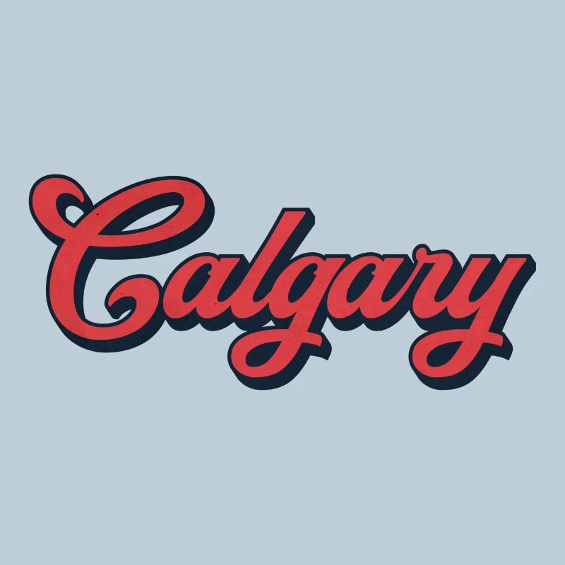 Calgary Lettering Canada – Typographie rétro
