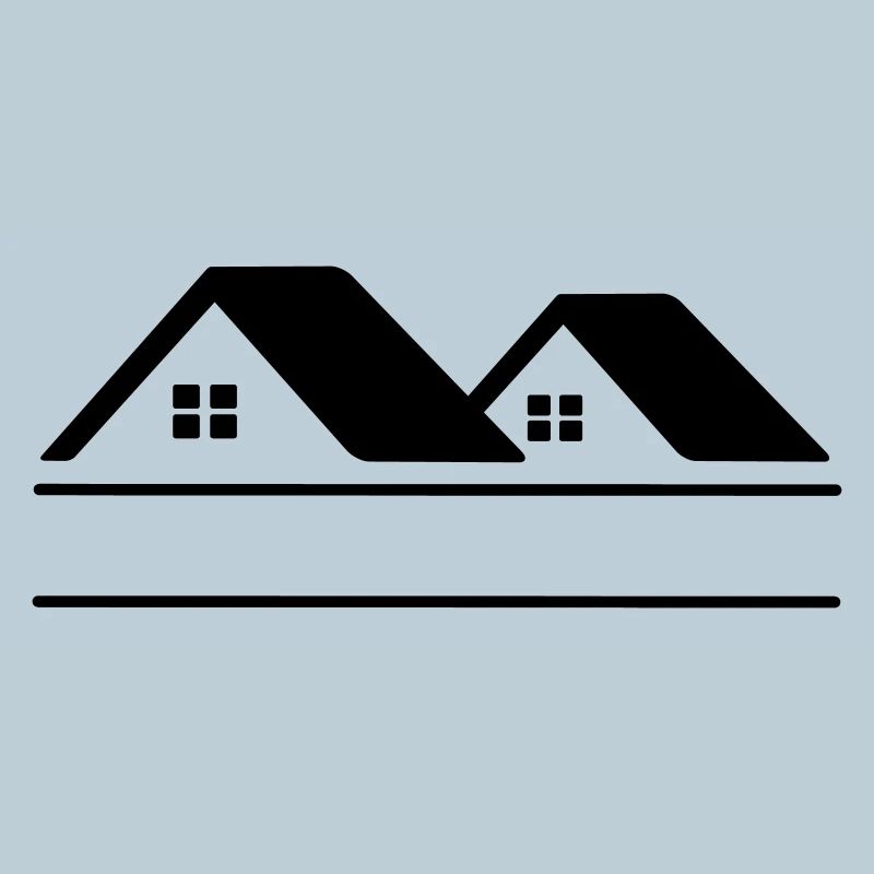 Bannière de texte Maisons