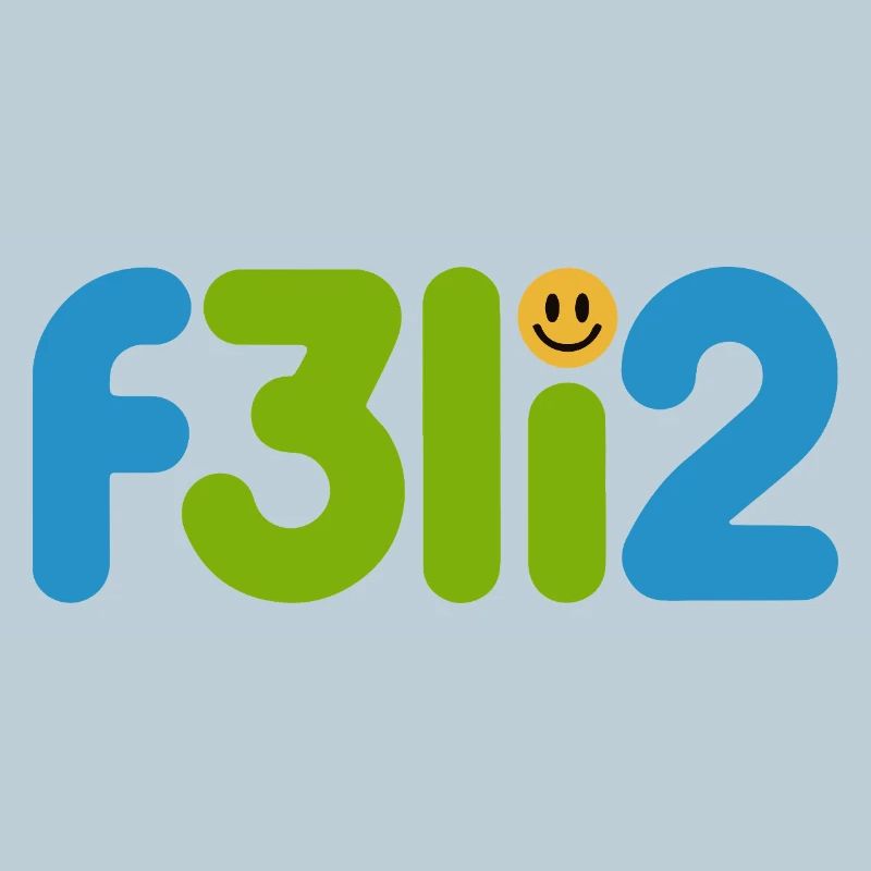 F3li2 Colorful Glyph Logo