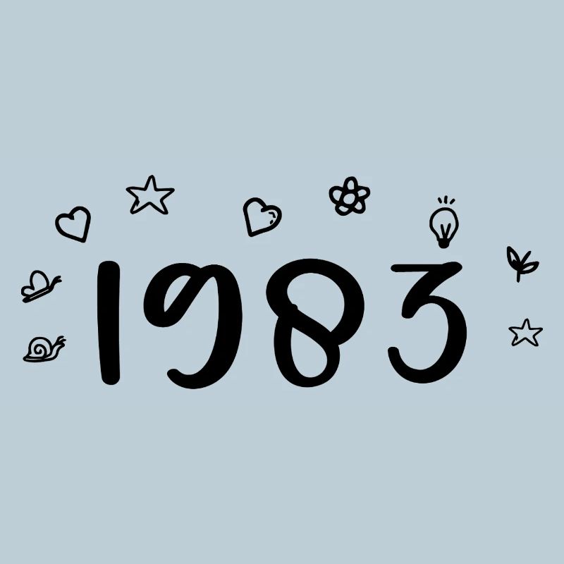 1983 Anniversary 1983 Retro 1983