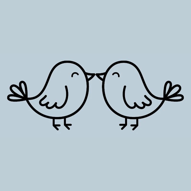 Oiseaux mignons