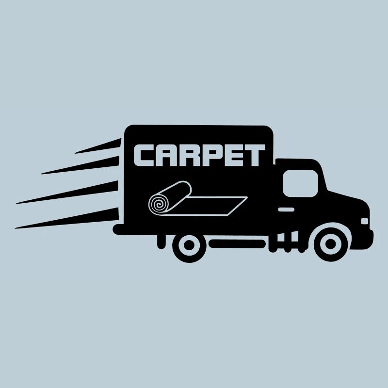 Carpet rolls logo car